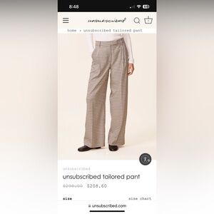 Nordstrom Signature size 18 women’s slacks, wool/polyester blend.